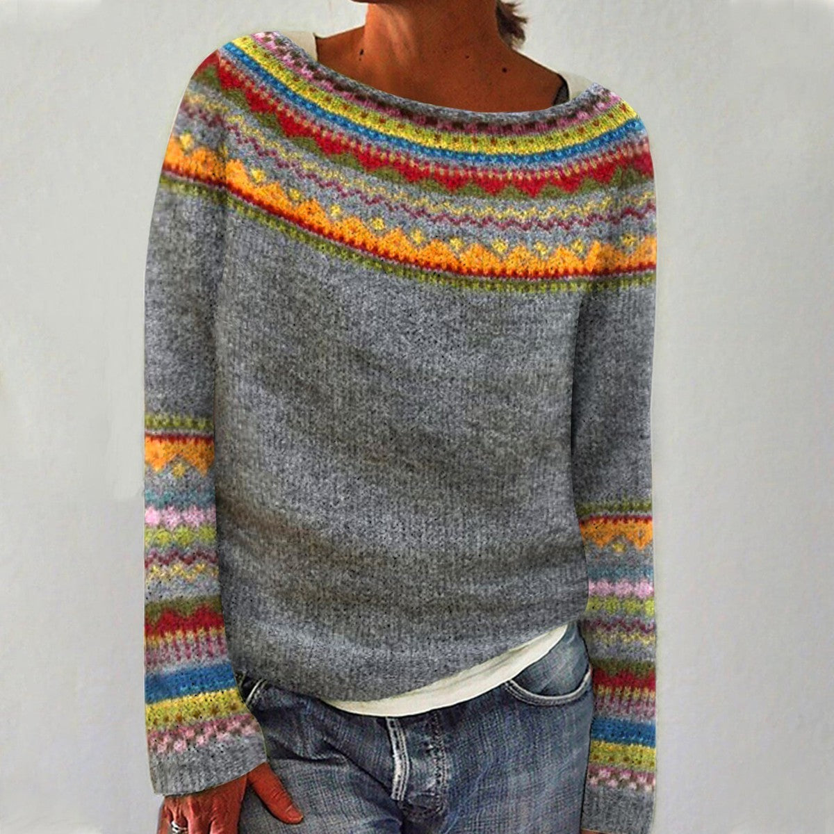 Addison | Women's Ribbed Knit Sweater Pullover with Cozy Soft for Layering