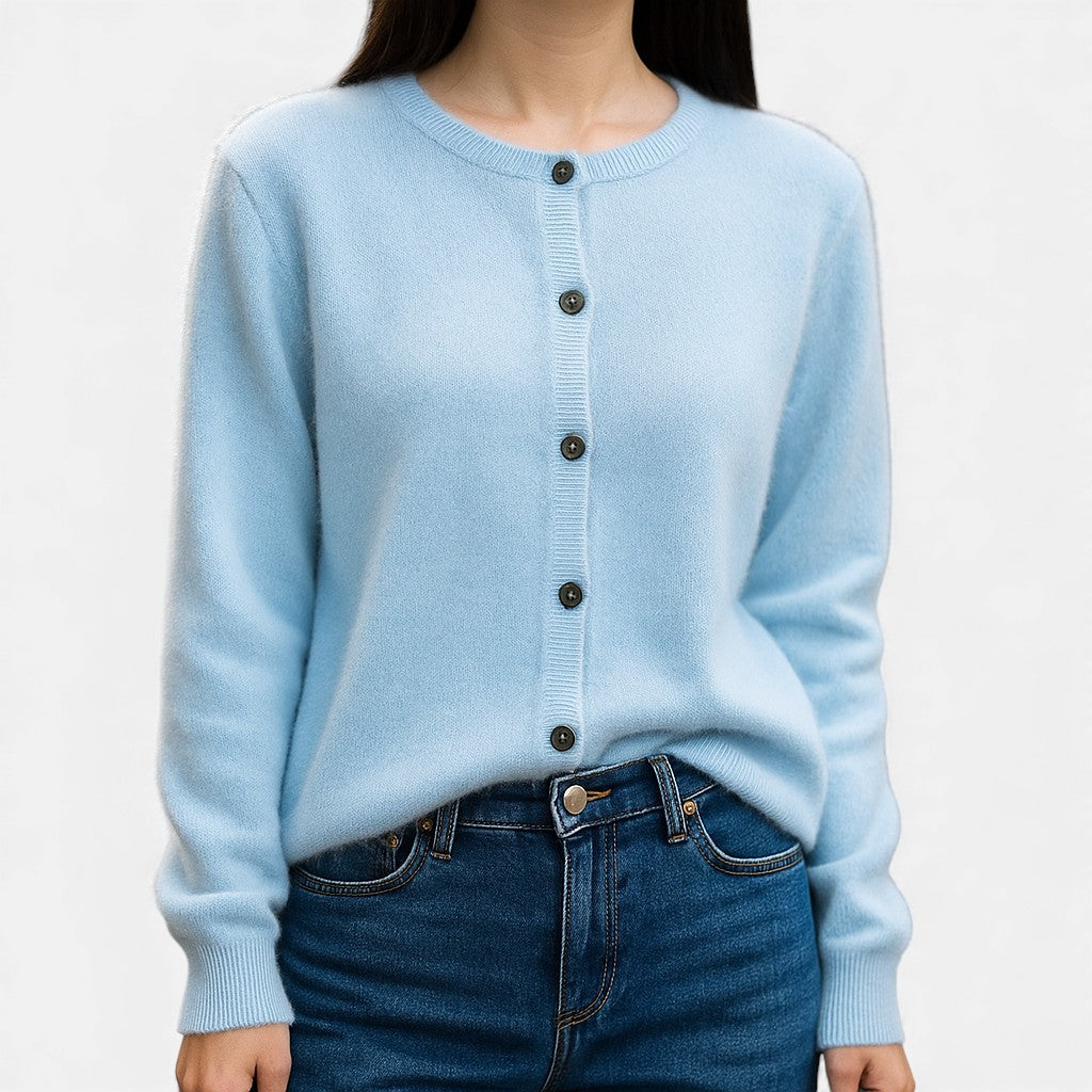 Nivola | Women's Cashmere Sweater Pullover with Knit Cozy Soft for Layering