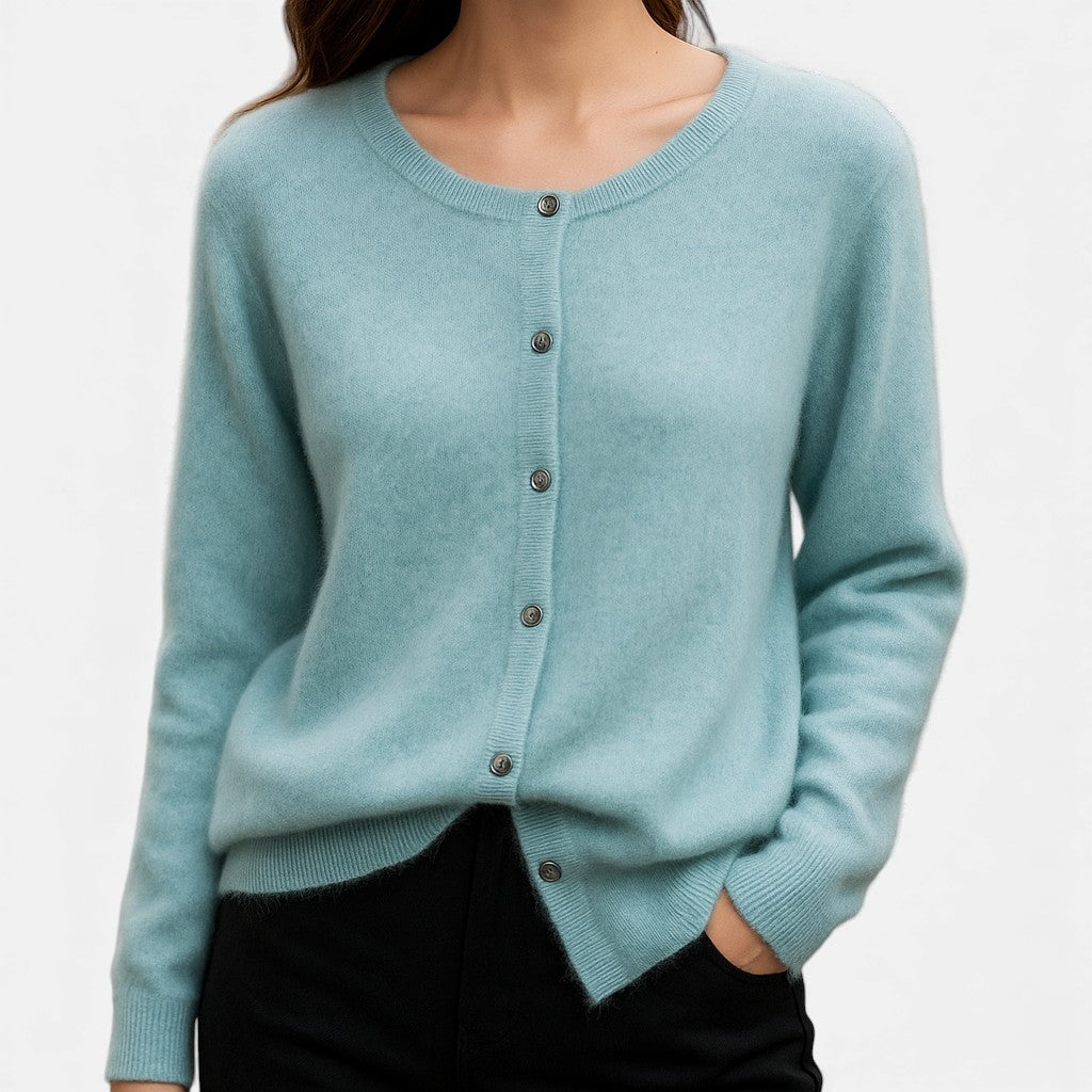 Nivola | Women's Cashmere Sweater Pullover with Knit Cozy Soft for Layering