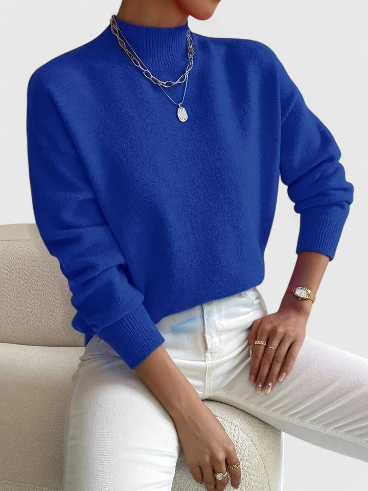 Hayden | Women's Turtleneck Sweater Pullover with Knit Cozy Soft for Winter