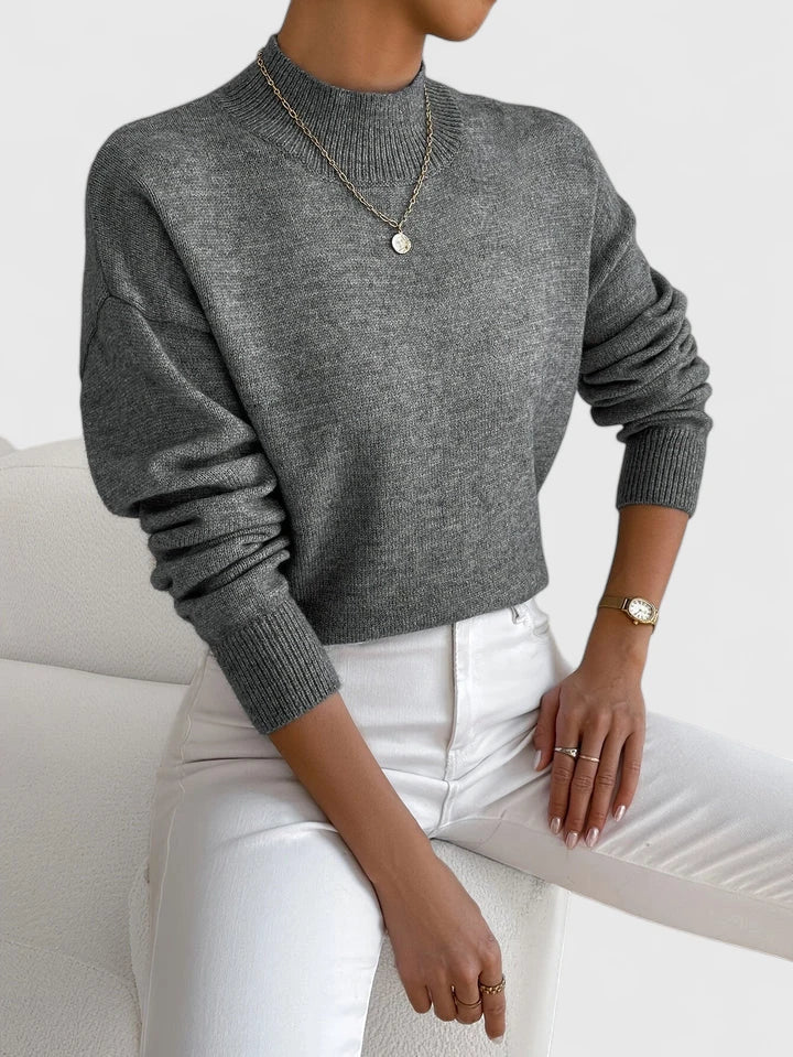 Hayden | Women's Turtleneck Sweater Pullover with Knit Cozy Soft for Winter