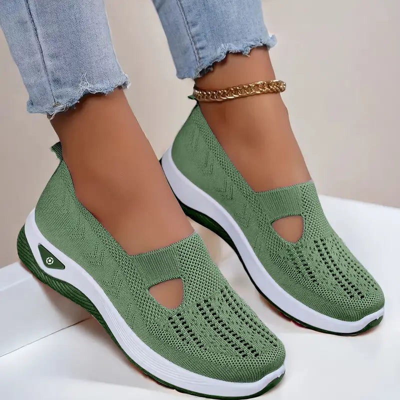 Elise | Women's Breathable Slip On Knit with Comfortable Casual for Walking