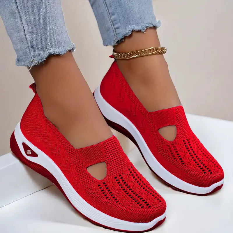 Elise | Women's Breathable Slip On Knit with Comfortable Casual for Walking