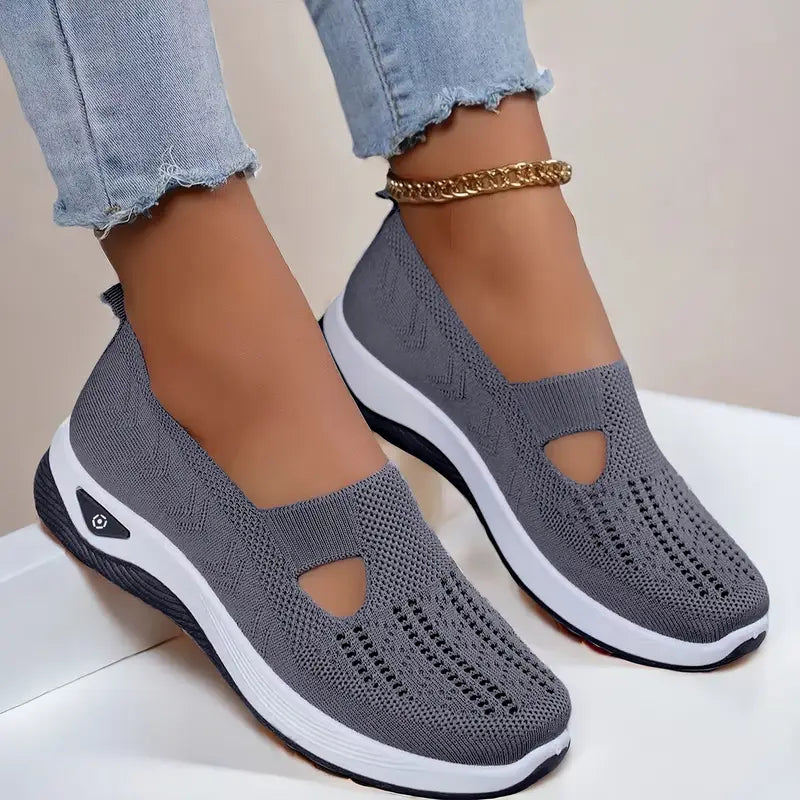 Elise | Women's Breathable Slip On Knit with Comfortable Casual for Walking