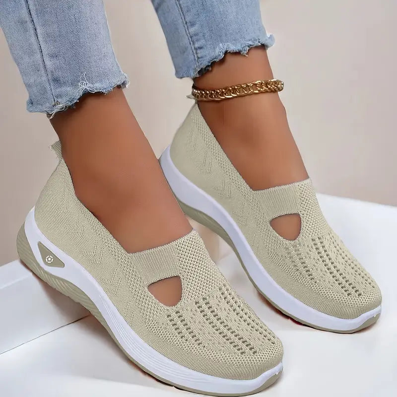 Elise | Women's Breathable Slip On Knit with Comfortable Casual for Walking
