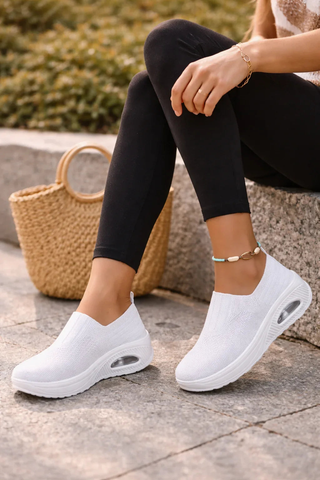 Amara | Women's Slip On Knit Comfort with Comfortable Casual for Walking