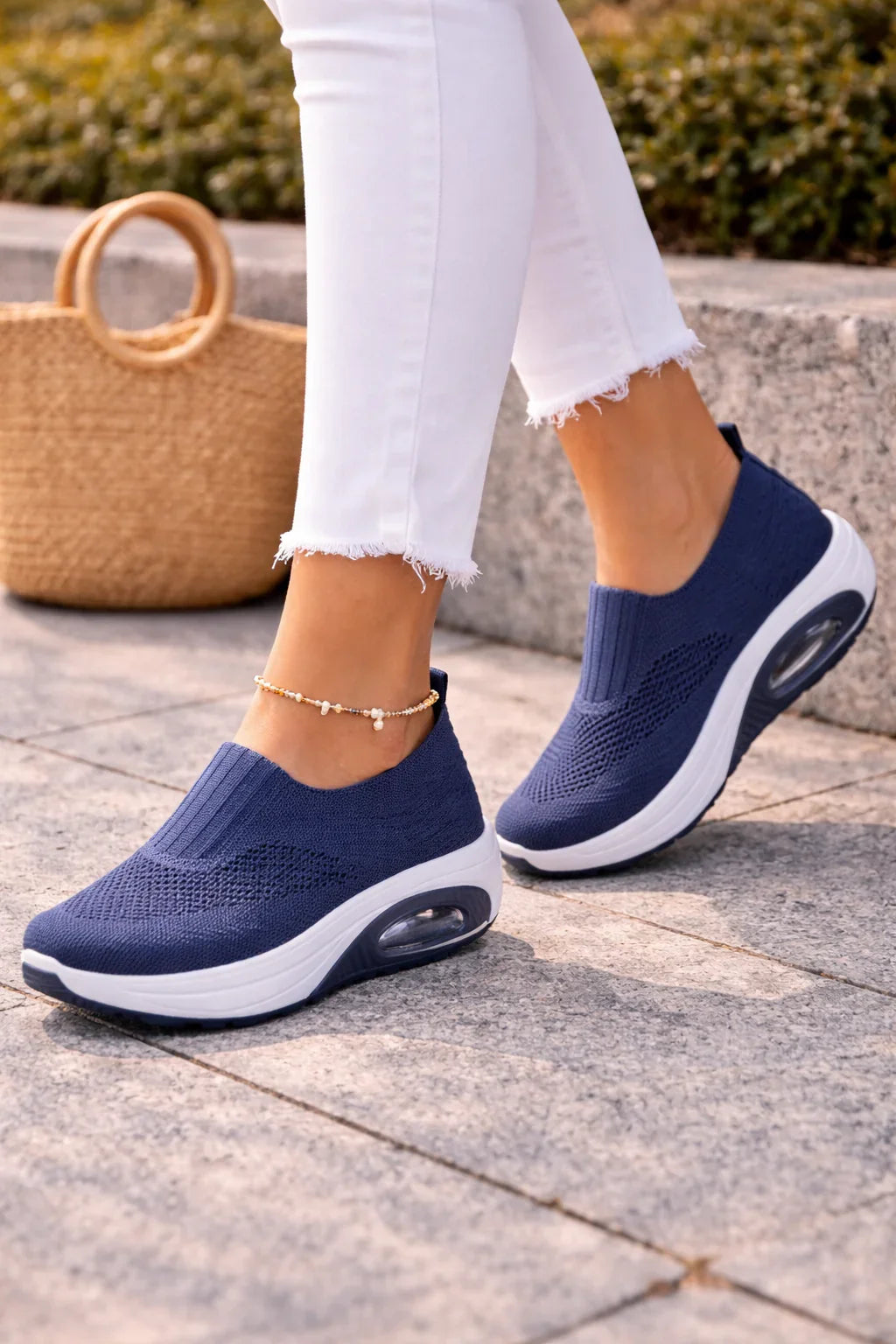Amara | Women's Slip On Knit Comfort with Comfortable Casual for Walking